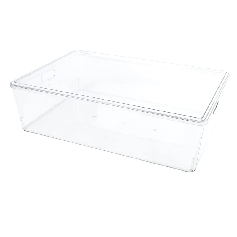 26l Lisse Clear Bin With Lid 3 26l Lisse Clear Bin With Lid