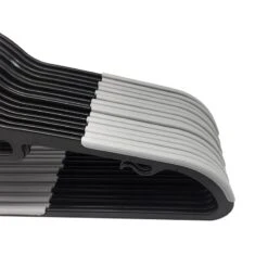 30-Piece Non-Slip Suit Hanger, Black -Karaca House Shop 30 piece non slip suit hanger black 2