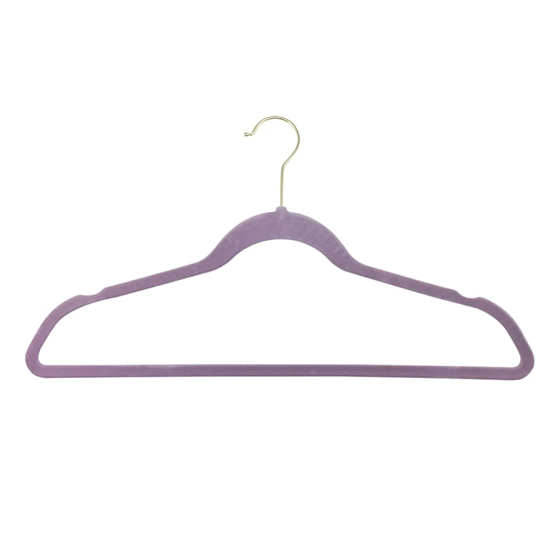 50-Pack Suit Hangers, Lavender 4 50-Pack Suit Hangers, Lavender - Image 2