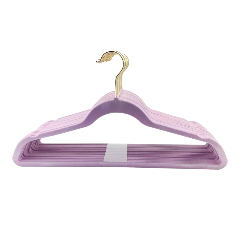 50-Pack Suit Hangers, Lavender 5 50-Pack Suit Hangers, Lavender - Image 3