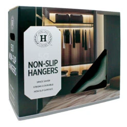 Karaca House Shop -Karaca House Shop 50 pack velvet hanger set grey 1