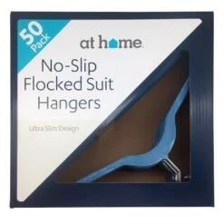 50-Pack Velvet Suit Hangers, Allure Blue -Karaca House Shop 50 pack velvet suit hangers allure blue 2