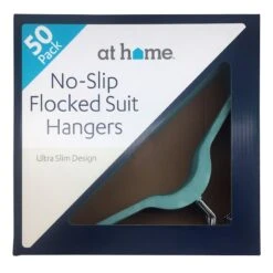 50-Pack Velvet Suit Hangers, Aquifer Blue -Karaca House Shop 50 pack velvet suit hangers aquifer blue 3