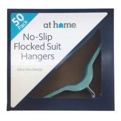 50-Pack Velvet Suit Hangers, Aquifer Blue -Karaca House Shop 50 pack velvet suit hangers aquifer blue 6