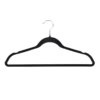 50-Pack Velvet Suit Hangers, Black 1 50-Pack Velvet Suit Hangers, Black -Karaca House Shop 50 pack velvet suit hangers black