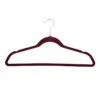 50-Pack Velvet Suit Hangers, Fuchsia -Karaca House Shop 50 pack velvet suit hangers fuchsia