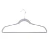 50-Pack Velvet Suit Hangers, Grey -Karaca House Shop 50 pack velvet suit hangers grey