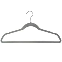 50-Pack Velvet Suit Hangers, Grey -Karaca House Shop 50 pack velvet suit hangers grey 2