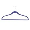 50-Pack Velvet Suit Hangers, Navy Blue -Karaca House Shop 50 pack velvet suit hangers navy blue
