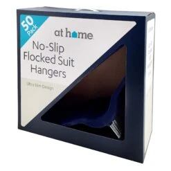 50-Pack Velvet Suit Hangers, Navy Blue -Karaca House Shop 50 pack velvet suit hangers navy blue 8