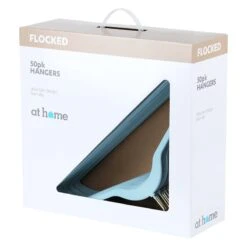 50-Pack Velvet Suit Hangers, Pastel Blue -Karaca House Shop 50 pack velvet suit hangers pastel blue 4