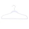 50-Pack Velvet Suit Hangers, Pearl White -Karaca House Shop 50 pack velvet suit hangers pearl white