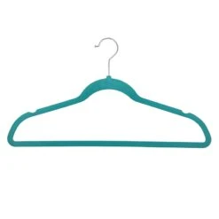 Karaca House Shop -Karaca House Shop 50 pack velvet suit hangers turkish blue 1