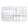 8-Section Clear Storage Bin -Karaca House Shop 8 section clear storage bin