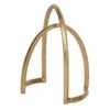Abstract Gold Metal Decor, 9" -Karaca House Shop abstract gold metal decor 9
