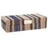 Blue Hyacinth Striped Box -Karaca House Shop blue hyacinth striped box