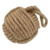 Brown Jute Orb, 6" 2 Brown Jute Orb, 6" -Karaca House Shop brown jute orb 6