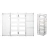 Clear Folding Jewelry Screen -Karaca House Shop clear folding jewelry screen