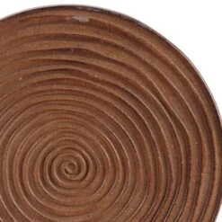 Crosby St Wood Disc Tabletop Decor, 12" -Karaca House Shop crosby st wood disc tabletop decor 12 1