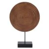 Crosby St Wood Disc Tabletop Decor, 12" 2 Crosby St Wood Disc Tabletop Decor, 12" -Karaca House Shop crosby st wood disc tabletop decor 12
