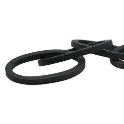 Found & Fable Black Metal Rings Figurine, 35" -Karaca House Shop found fable black metal rings figurine 35 1