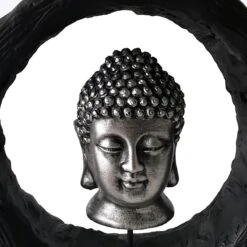 Found & Fable Buddha Head, 9.5" -Karaca House Shop found fable buddha head 9.5 1