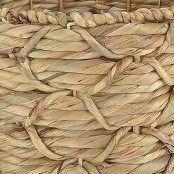 Found & Fable Kai Round X Weave Storage Basket, Small -Karaca House Shop found fable kai round x weave storage basket small 3