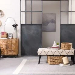 Found & Fable Kai Round X Weave Storage Basket, Small -Karaca House Shop found fable kai round x weave storage basket small 5