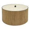 Found & Fable Lidded Bamboo Box, 4x7 -Karaca House Shop found fable lidded bamboo box 4x7 1