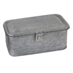 Karaca House Shop 10 Galvanized Metal Box, 10x5