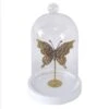 Gold Butterfly Stand Decor, 10.5" -Karaca House Shop gold butterfly stand decor 10.5