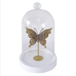 Gold Butterfly Stand Decor, 10.5"