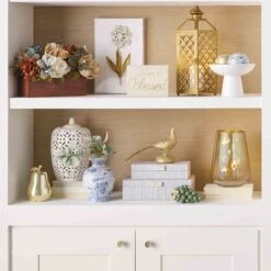 Grace Mitchell Blue Water Hyacinth Box, 13x4 -Karaca House Shop grace mitchell blue water hyacinth box 13x4 3