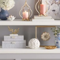 Grace Mitchell Blue Water Hyacinth Box, 13x4 -Karaca House Shop grace mitchell blue water hyacinth box 13x4 5