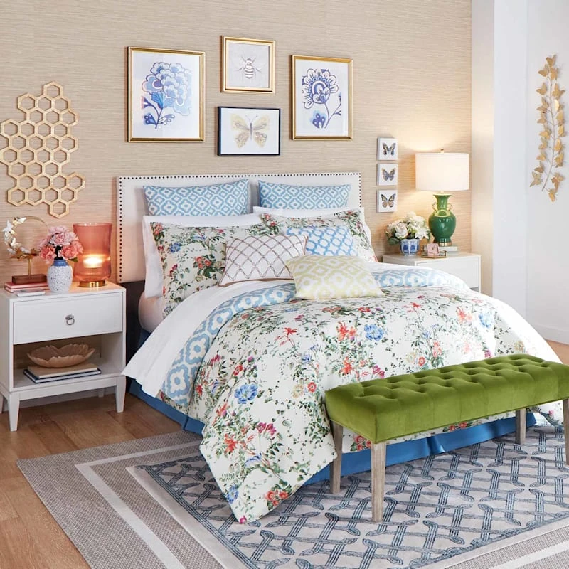 Grace Mitchell Gold Ring With Butterflies Table Decor, 14" 4 Grace Mitchell Gold Ring With Butterflies Table Decor, 14" - Image 2