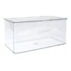 Hinged Clear Storage Bin Set, Large 2 Hinged Clear Storage Bin Set, Large -Karaca House Shop hinged clear storage bin set large