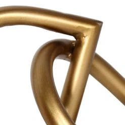 Honeybloom Gold Metal Figurine, 5" -Karaca House Shop honeybloom gold metal figurine 5 1