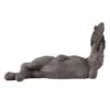 Honeybloom Grey Rabbit Figurine, 12" -Karaca House Shop honeybloom grey rabbit figurine 12