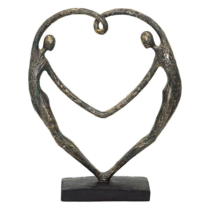 Human Heart Figurine, 12.5" 3 Human Heart Figurine, 12.5"