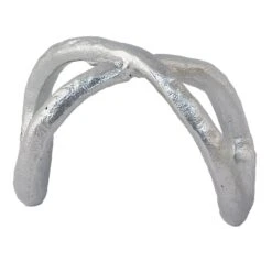 Laila Ali Abstract Metal Table Decor, 6.5"