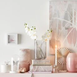 Laila Ali Marbled Round Box With Crystal, 6" -Karaca House Shop laila ali marbled round box with crystal 6 2