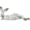 Lounging Bunny Figurine, 8" -Karaca House Shop lounging bunny figurine 8