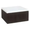 Providence Black & White Seagrass Decorative Box, 7" -Karaca House Shop providence black white seagrass decorative box 7