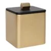 Providence Gold Metal Box, 6" -Karaca House Shop providence gold metal box 6