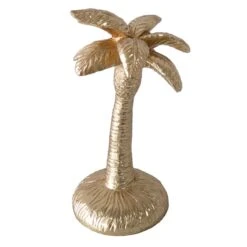Providence Gold Palm Tree Figurine, 7"