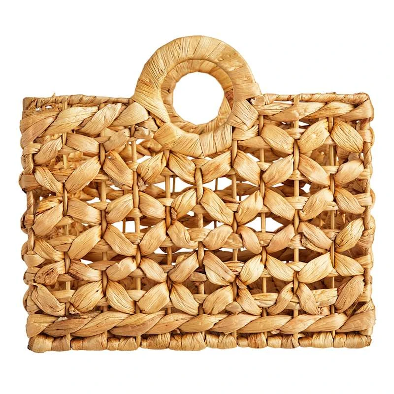 Providence Melia Woven Storage Basket With Handle, Large 4 Providence Melia Woven Storage Basket With Handle, Large - Image 2