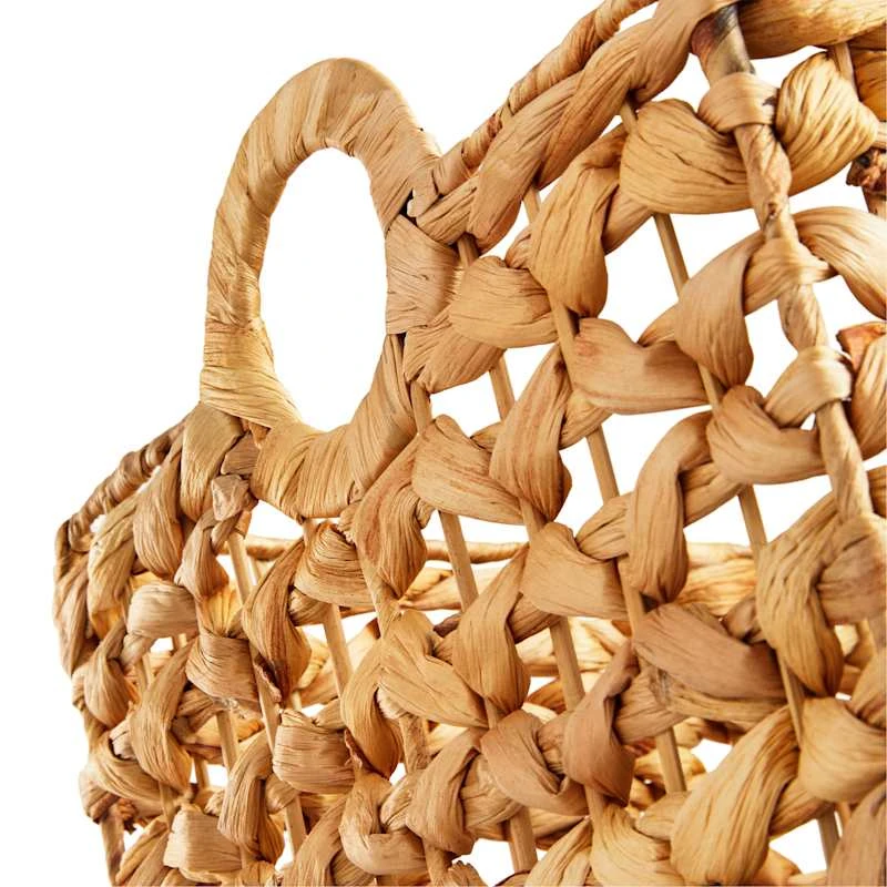 Providence Melia Woven Storage Basket With Handle, Large 5 Providence Melia Woven Storage Basket With Handle, Large - Image 3