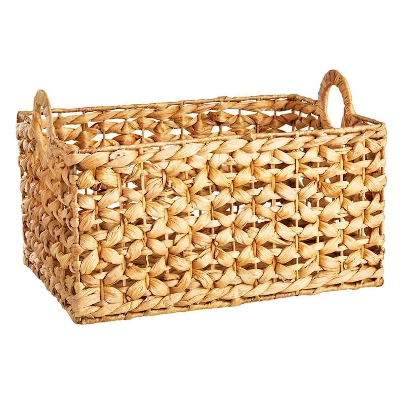 Providence Melia Woven Storage Basket With Handle, Large 3 Providence Melia Woven Storage Basket With Handle, Large