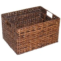 Rush Rectangle Basket Espresso M