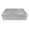 Silver Decorative Box, 13x7 -Karaca House Shop silver decorative box 13x7 1